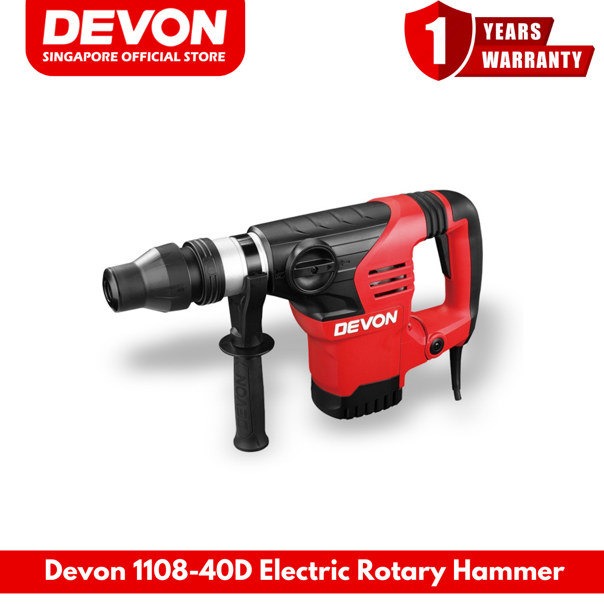 Devon 1108-40D Rotary Hammer Drill