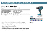 Makita DDF482Z Cordless Driver Drill (Bare Tool)