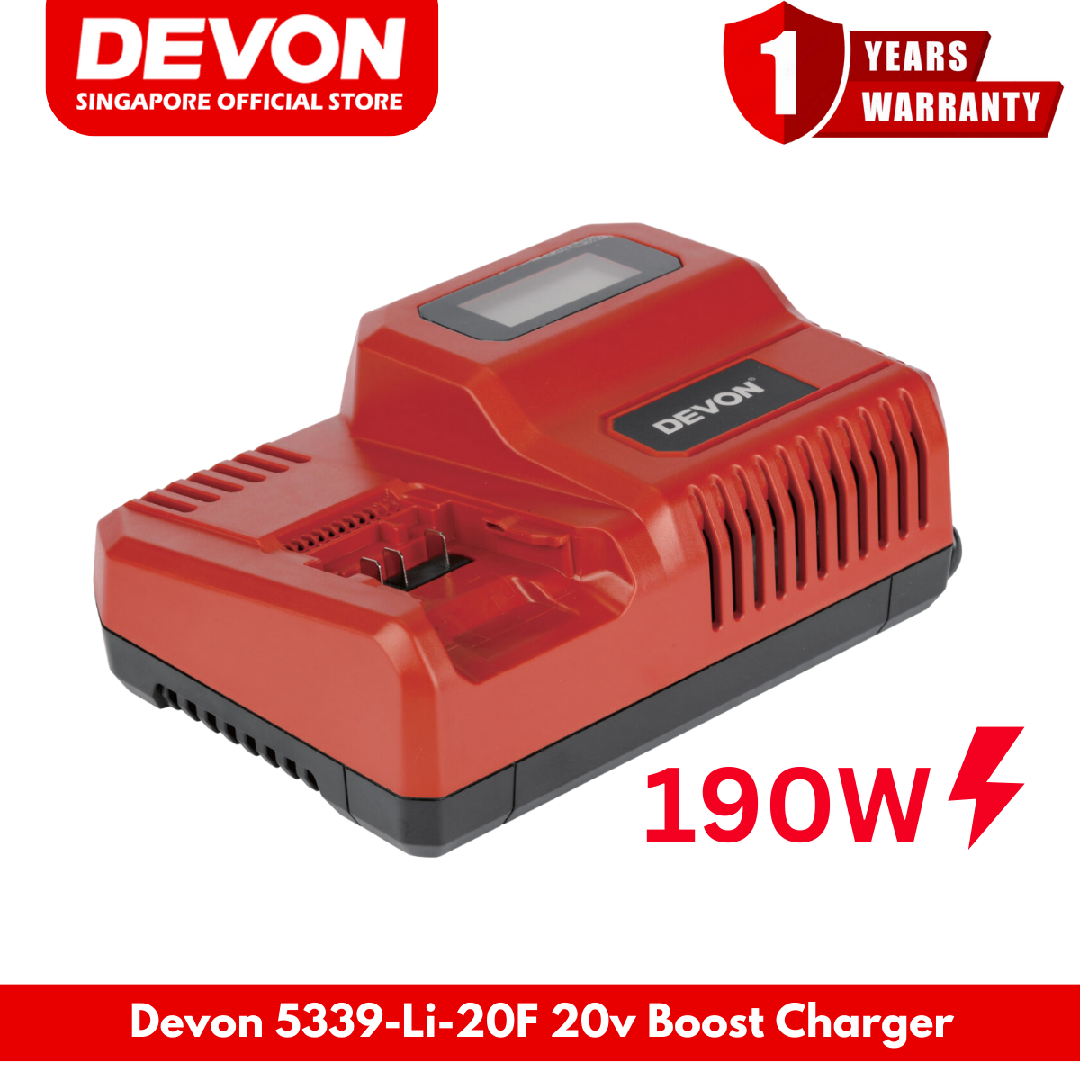 Devon 5339-Li-20F Boost Charger 20V