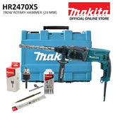 Makita HR2470X5 Rotary Hammer Kit