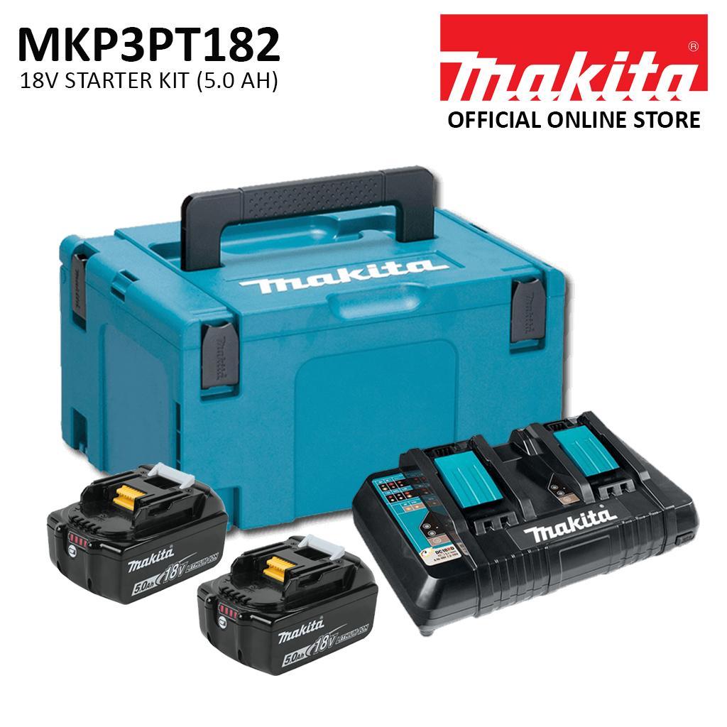 Makita MKP3PT182 18V Starter Kit (5.0AH)