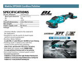 Makita DPO600RTE Cordless 18V Polisher (Set)