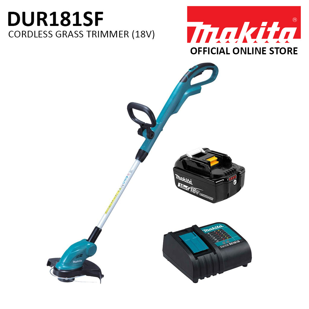 Makita DUR181SF Cordless Grass Trimmer Kit (18V)