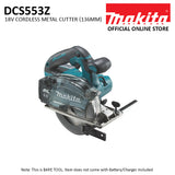 Makita DCS553Z 18V Cordless Brushless Metal Cutter (Bare Tool)