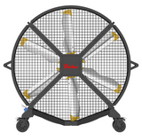 BOKE Portable Big Fan 1.6m BK-OMKT16