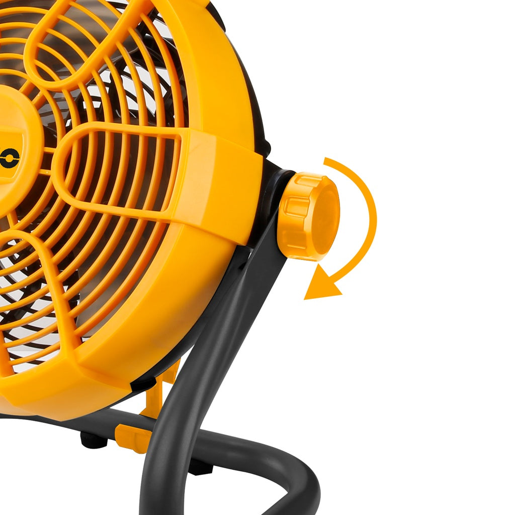 INGCO 360° Adjustable Lithium-Ion fan Dual-use CFALI2002