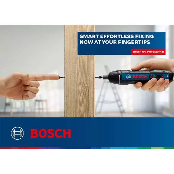 Bosch GO 2 Kit Smart Screwdriver (with 33pcs Accessories) | 1 Year Local Warranty