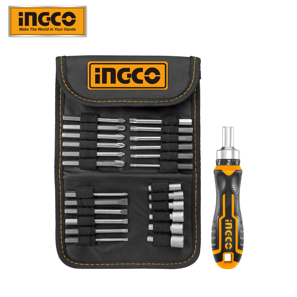 INGCO 26 Pcs Screwdriver Bit Set HKSDB0268