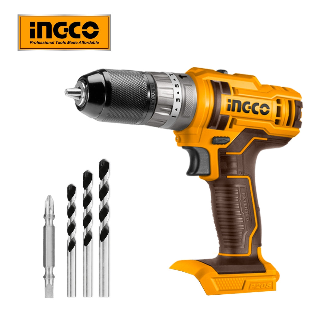 INGCO 20V Lithium-Ion Impact Drill (Bare Unit) CIDLI201455