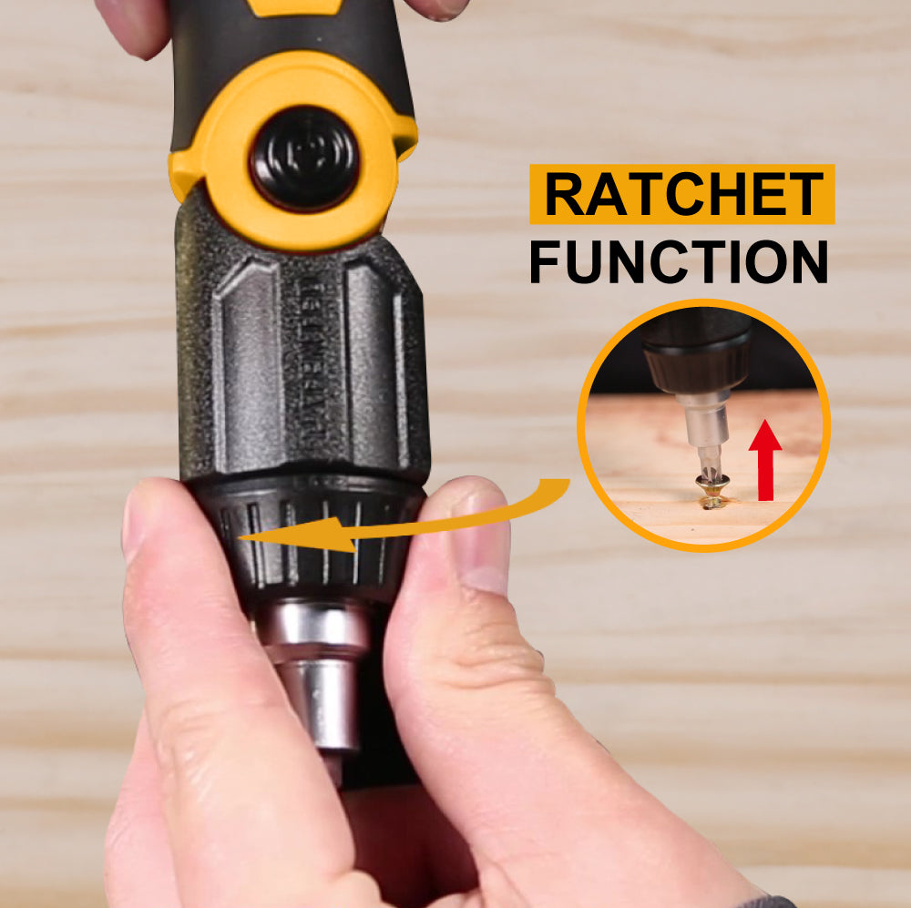 INGCO 13 in 1 Ratchet Screwdriver Set Multifunctional Folding Handle AKISD1208