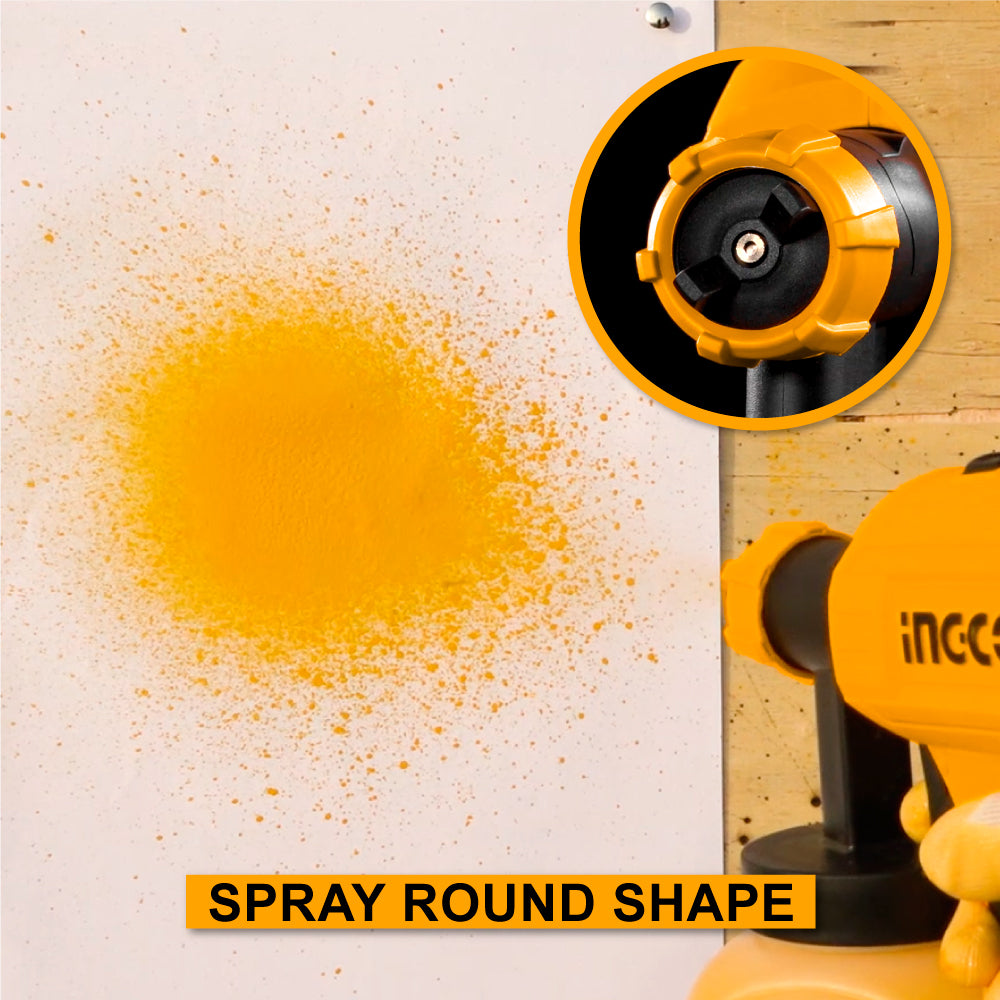 INGCO Paint Sprayer 450W 800ml 50DIN-s Corded Spray Gun SPG3508