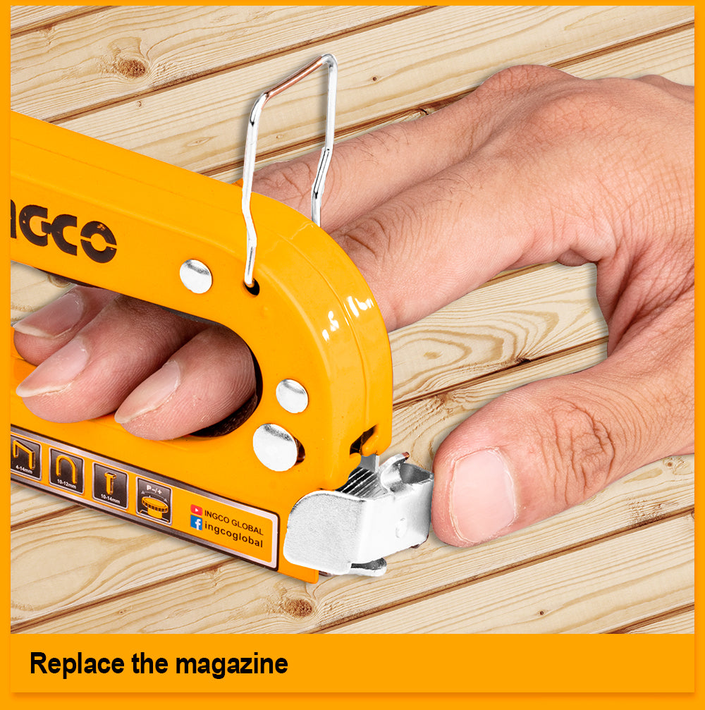 INGCO 3 in 1 Staple Gun HSG1405 with 600pcs Staples